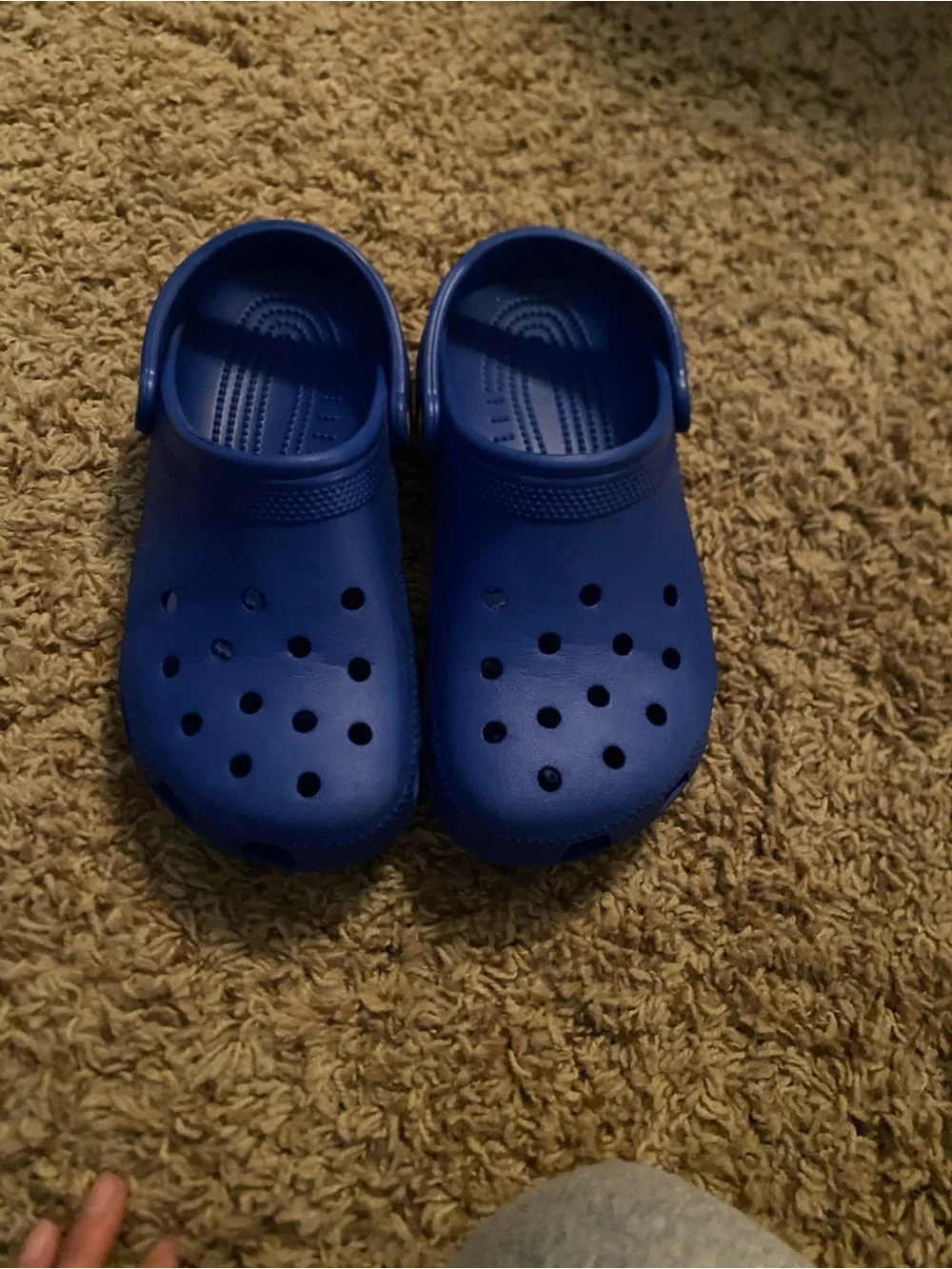 CROCS Big Kids Classic Clog in Bright Blue